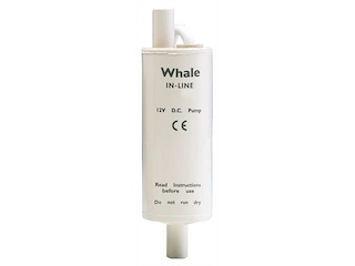 Pompa in linea per travaso Whale 24 V 1,6 A