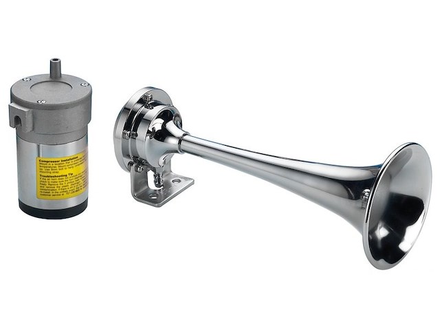 Tromba 1 Corno - 241 x 89 mm. - 12 Volt -