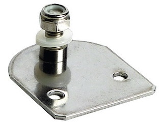 Supporto per molle a gas - 45 x 35 perno filettato 8 mm