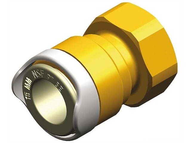 Adattatore WHALE da 1/2" BSP femmina (ottone) 