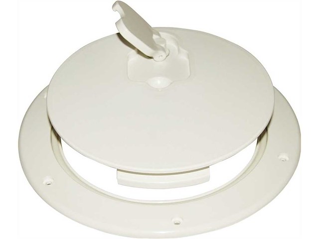 Botola d’ispezione con coperchio - bianco 265 mm