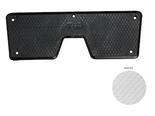 Piastra salvapoppa - 270 x 100 mm - Nera