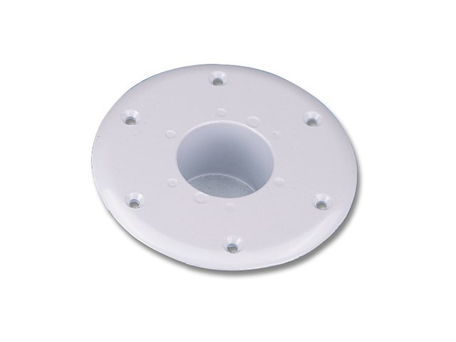 Base ad incasso per tavolo scomponibile - bianco -