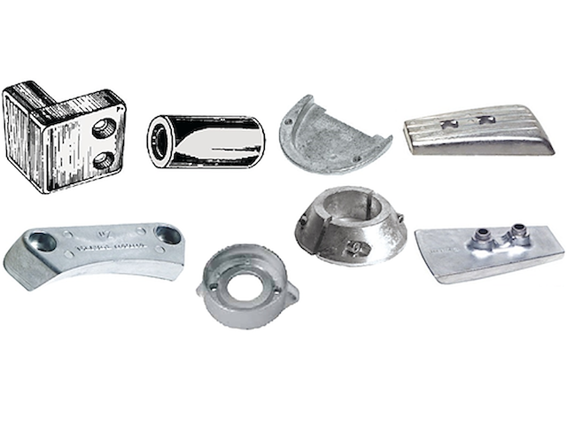 Anodo zinco per elica piedi (3 pale) Sail Drive - VOLVO -