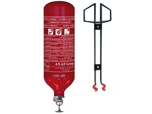 Estintore cilindrico automatico a pioggia - 2 Kg. -