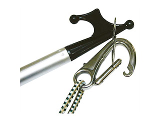 Moschettone con sgancio da gavitelli