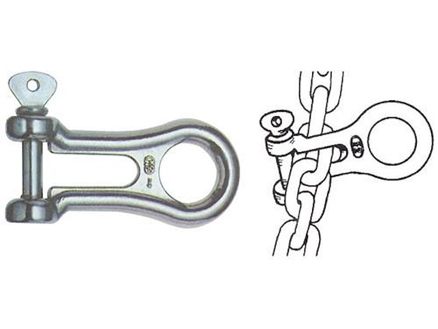 KONG Chain gripper in acciaio inox - 10 / 12 mm. -