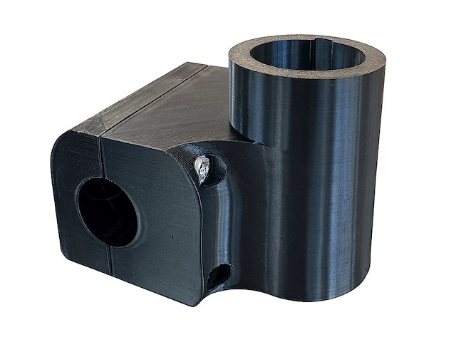 Boccola per pali carbonio Ø 38 mm - per tubi Ø 25 mm. -