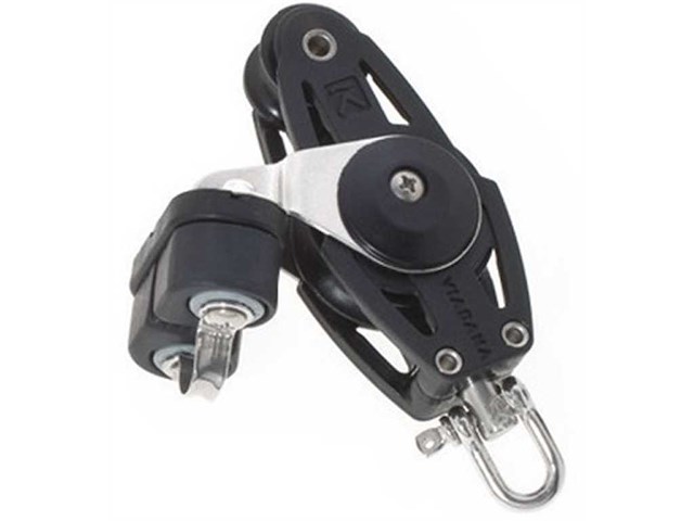 Bozzello 2 pulegge a violino con arricavo e strozzascotte VIADANA - "B"