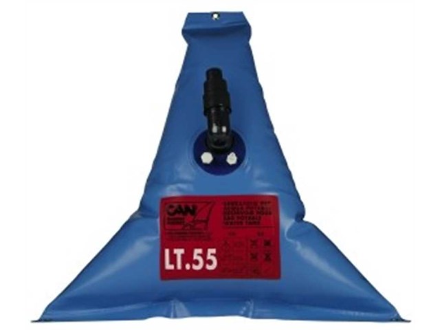 Serbatoio acqua flessibile CanSb - Triangolare 100 lt