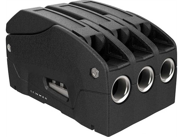 Stopper LEWMAR D1 triplo per cime 8-10 Ø mm