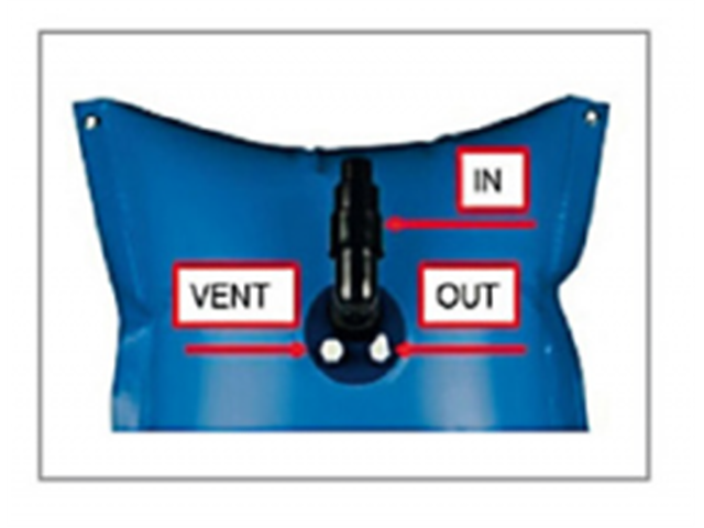 Serbatoio acqua flessibile CanSb - Rettangolare 75 lt