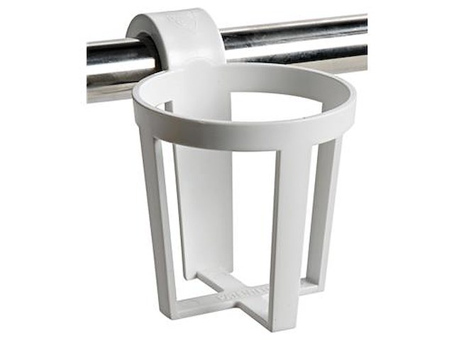 Portabicchiere con attacco per tubo - 3 pezzi -