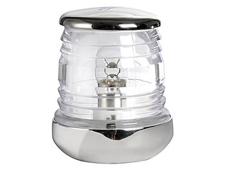 Fanale 360° in acciaio inox senza asta - Ø 60 mm