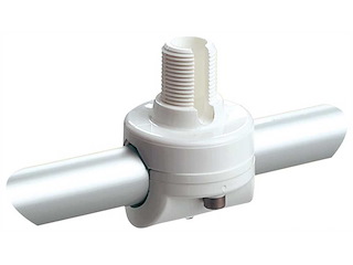 Base per fissaggio antenne su tubolare - Fissa -