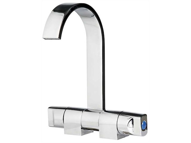 Rubinetto Style a canna abbattibile - acqua calda/fredda -