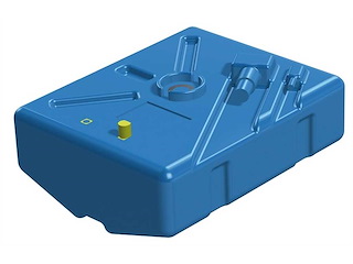 Serbatoio carburante in polietilene reticolato - 62 Lt. -