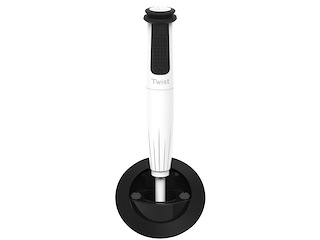  Doccia Twist fredda dritta nera