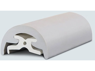 Bottazzo Radial in PVC - Grigio H 80 mm. - 24 Metri -