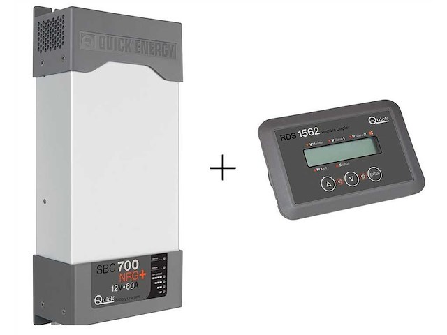 Caricabatteria Quick SBC 700 NRG+ / 60 A - 12 V + RDS1562
