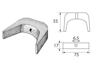 Cavallotto piede 40 / 60 Hp - SELVA -