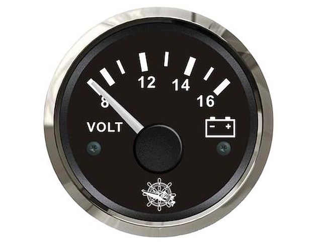 Voltmetro scala 8/16 Volt - Mod. 2 -