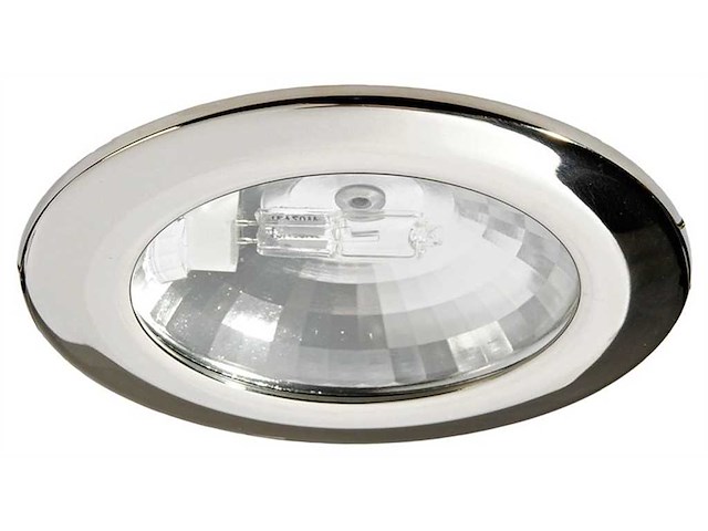 Plafoniera alogena da incasso Asterope - Lucidata a specchio