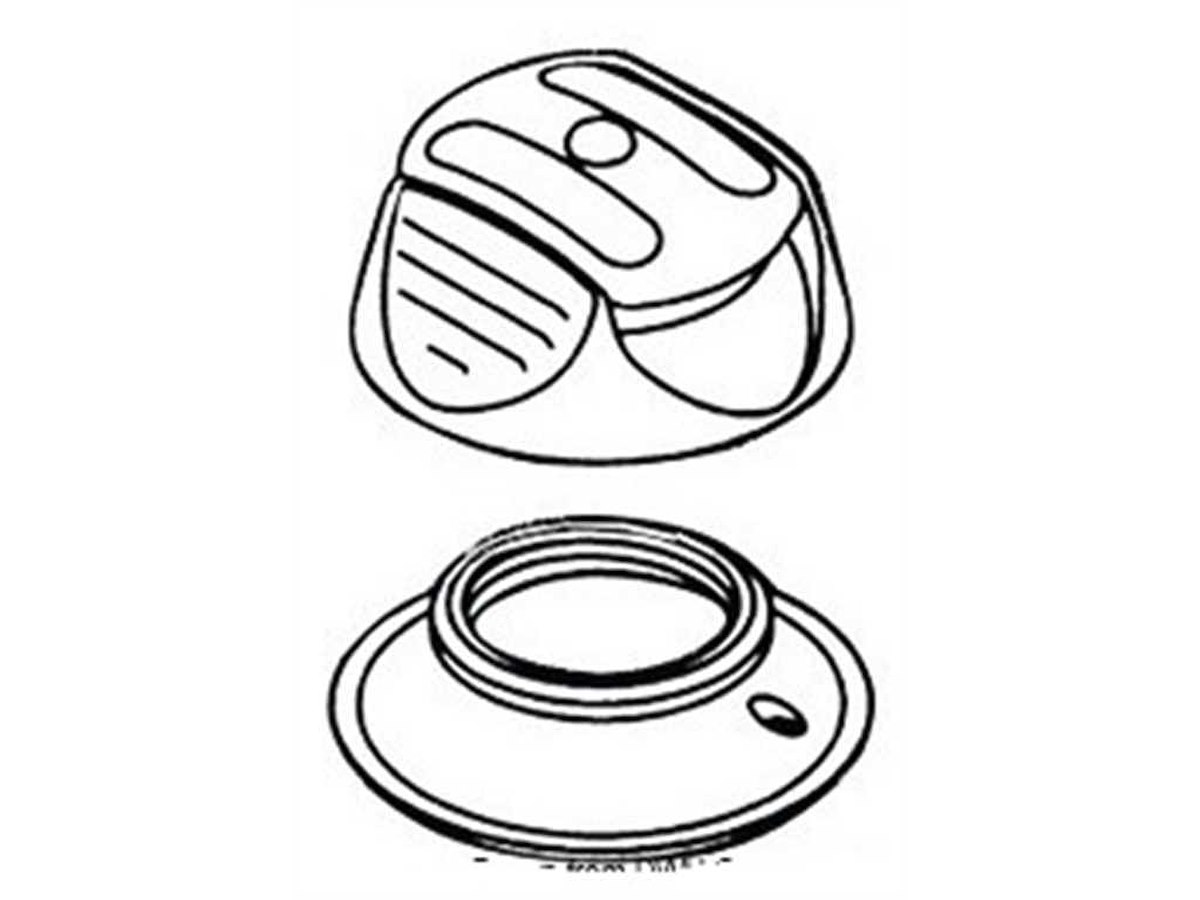 Bottone automatico Perfix - Per telo / cuscino -