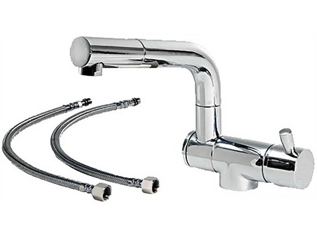 Rubinetto miscelatore Wheel a doppio snodo