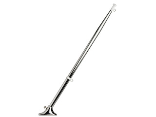 Asta portabandiera conica in acciaio inox - 80 cm -