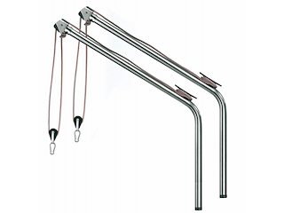 Coppia di gruette " Thru Deck " - portata 120 kg