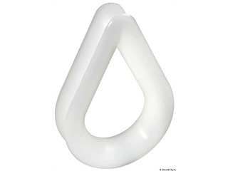 Redancia in nylon bianco - 18 mm. -