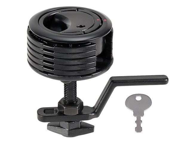 Alzapagliolo Eclipse MK2 con serratura Nero