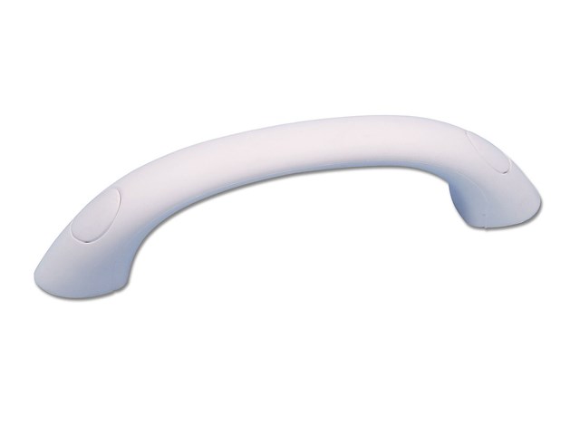 Maniglia in PVC morbido - bianca - 250 mm.