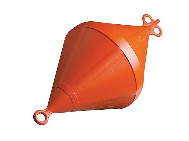 Gavitello biconico -  103 x 50 cm - ARANCIO -