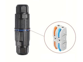Connettore elettrico rapido impermeabile