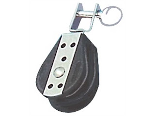 Bozzello 2 pulegge + attacco con grillo VIADANA - "D"