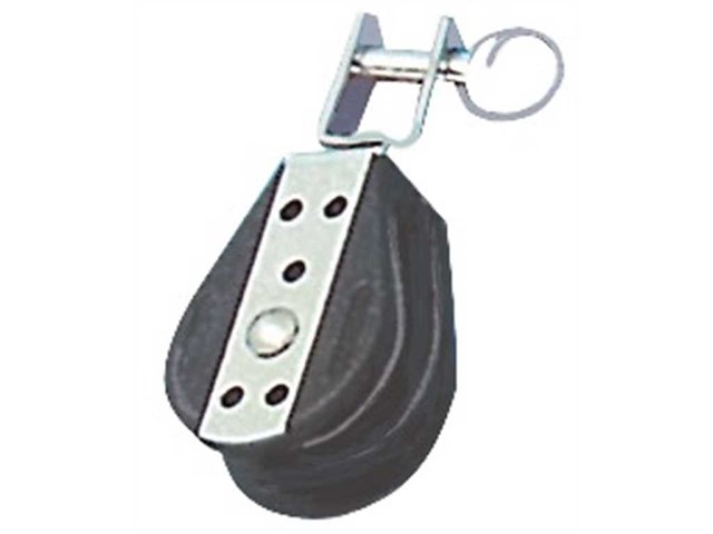 Bozzello 2 pulegge + attacco con grillo VIADANA - "D"