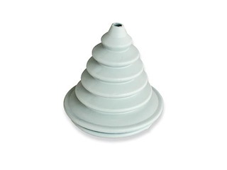 Cuffia passacavo soffietto ad incastro - Nera - 