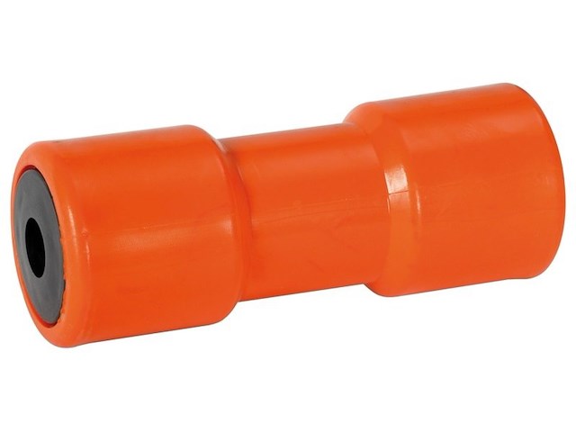 Rullo centrale Arancione Ø 75 x 200 foro Ø 21 mm - Deluxe