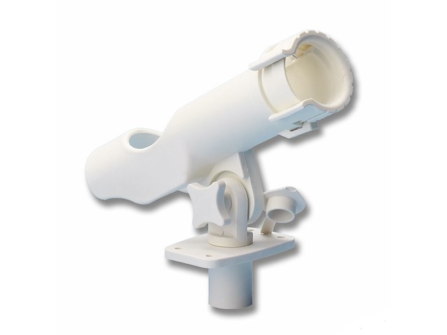 Portacanna in polipropilene fissaggio in piano