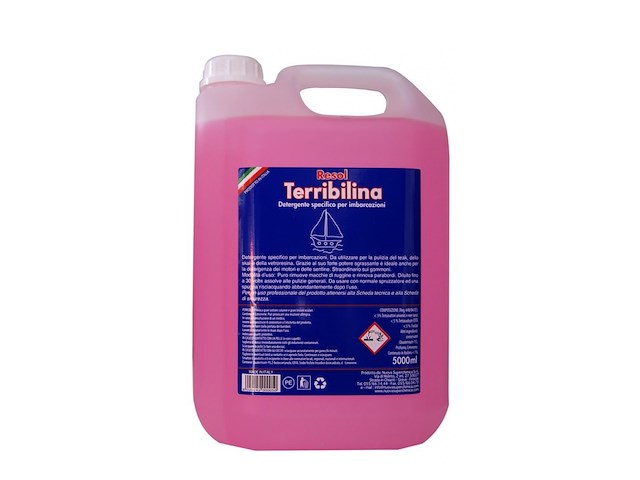 Detergente biodegradabile Terribilina - 5 lt. -