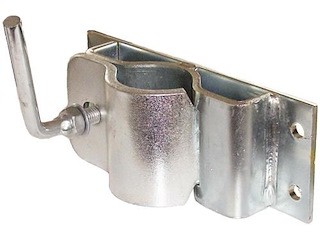 Supporto per ruotino carrelli - Per tubo da Ø 60 mm. - 