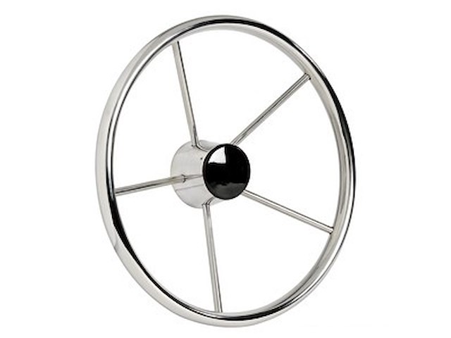 Volante in acciaio inox 320 mm