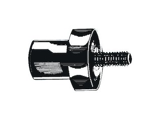 Anodo circolare con Ø 23 - 34 x 46 mm. - YANMAR -