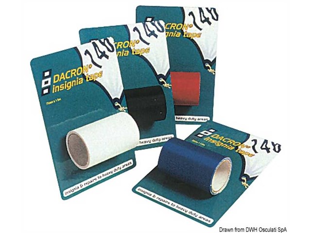 Nastro autoadesivo PSP Dacron Insigna - 75 x 1,5 mt - Blu