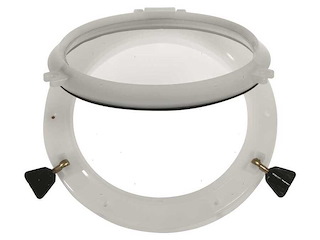 Oblò circolare apribile - Bianco 270 Ø mm