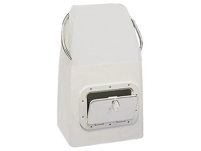 Plancia di guida in vetroresina bianca