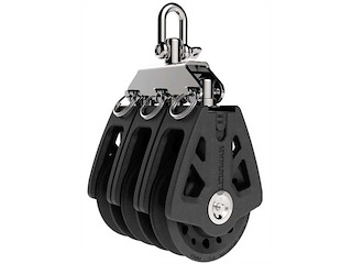 Bozzello LEWMAR Synchro triplo - Ø 50 mm per cime da 6/10 Ø mm