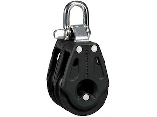 Bozzello LEWMAR Control doppio - Ø 40 mm per cime da 10 Ø mm